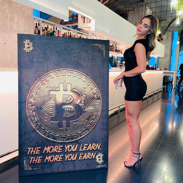 Motivinci - Canvas Bitcoin Limited Edition