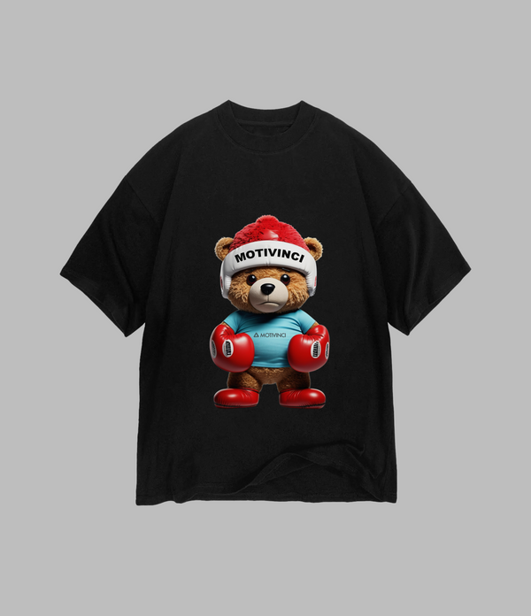 Boxing Bear T-shirt Oversized