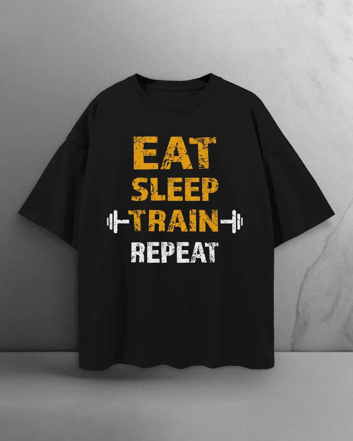 Power Eat/Sleep T-shirt Oversized