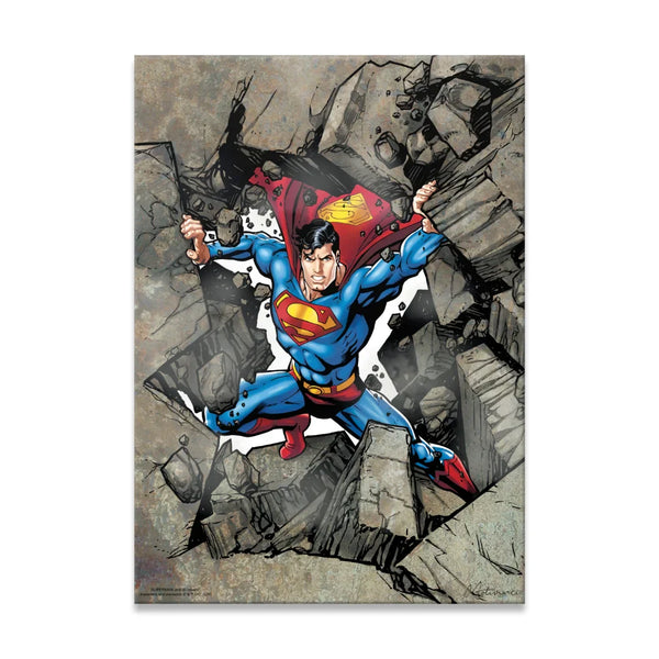 Superman Break The Wall