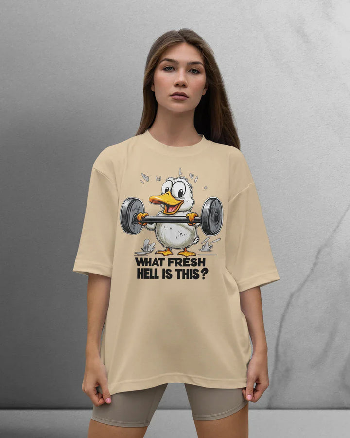 Power duck T-shirt Oversized