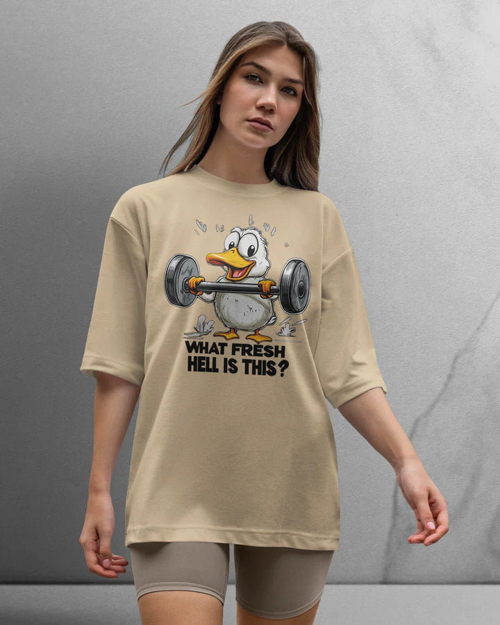 Power duck T-shirt Oversized