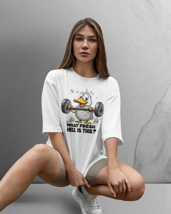 Power duck T-shirt Oversized