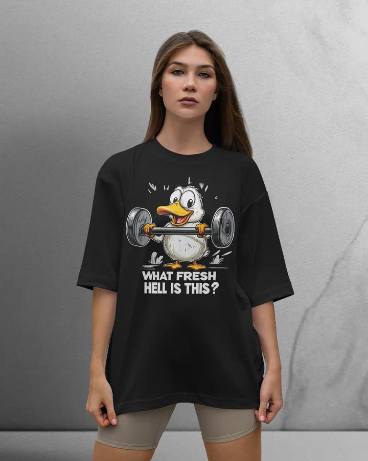 Power duck T-shirt Oversized