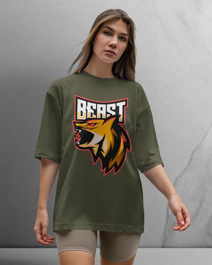 Power Beast T-shirt Oversized