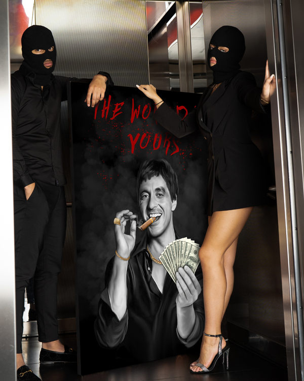 Motivinci - Canvas Scarface Limited Edition