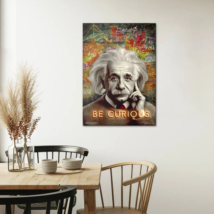 Albert Einstein - Curious - Motivinci