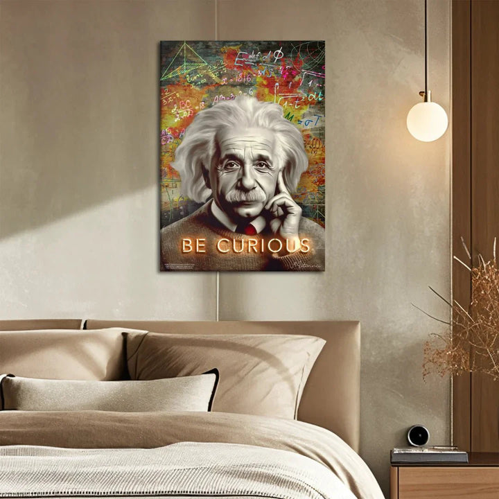 Albert Einstein - Curious - Motivinci