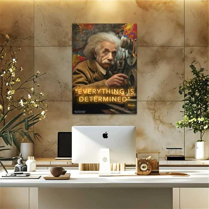 Albert Einstein - Determined - Motivinci