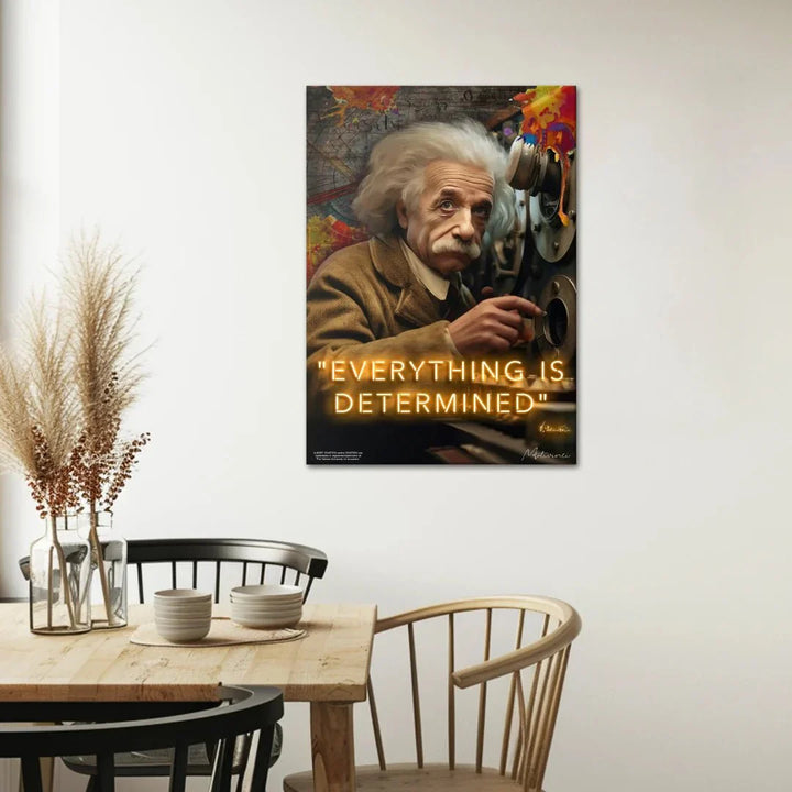 Albert Einstein - Determined - Motivinci