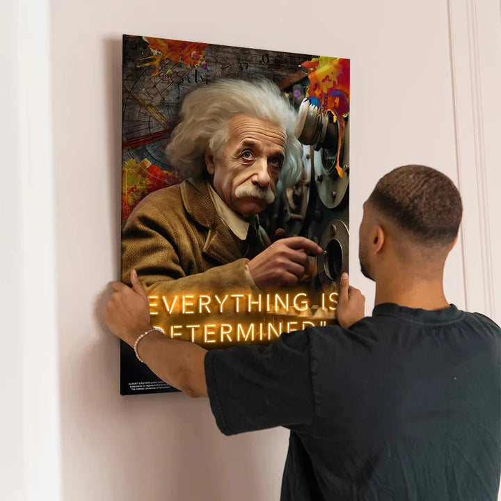 Albert Einstein - Determined - Motivinci