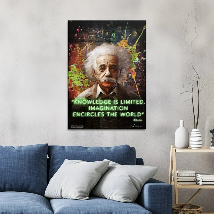 Albert Einstein - Knowledge - Motivinci