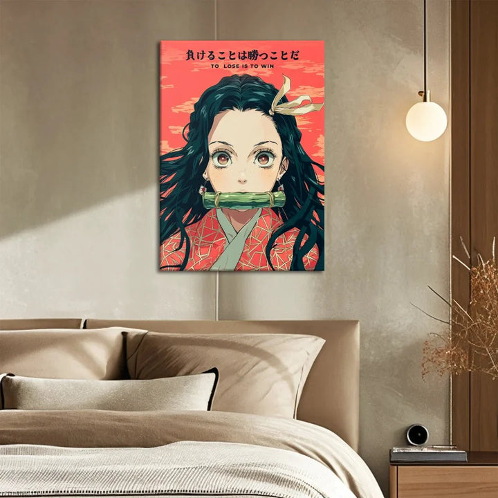 Demon Slayer Red Sunset Nezuko - Motivinci