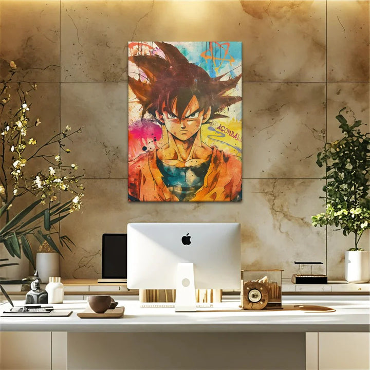 Dragon Ball Z Warrior's Gaze - Motivinci