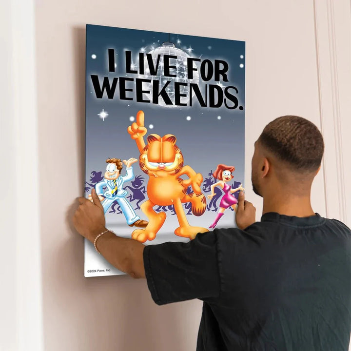 Garfield - Live For Weekends - Motivinci