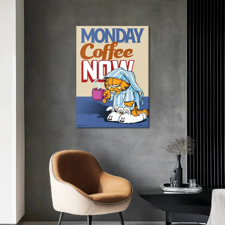 Garfield - Monday Coffee - Motivinci