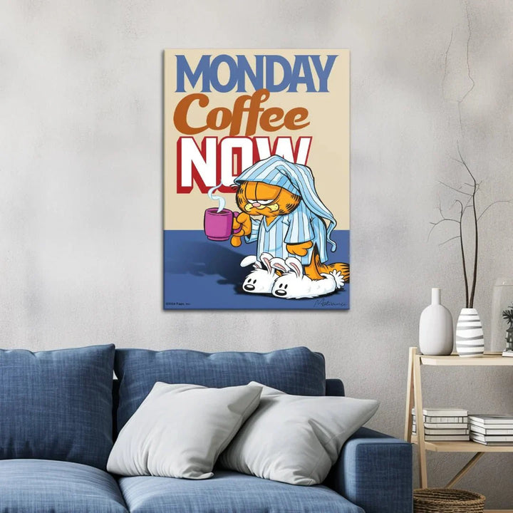 Garfield - Monday Coffee - Motivinci