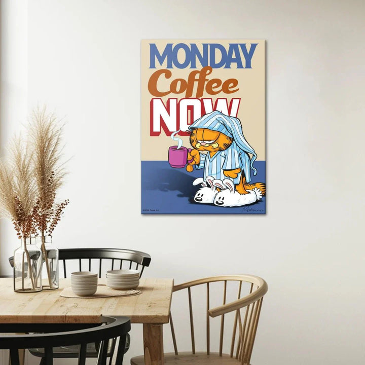 Garfield - Monday Coffee - Motivinci