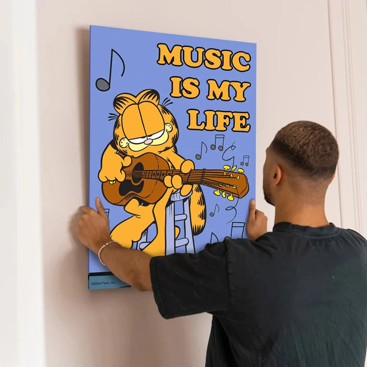 Garfield - Music is My Life - Motivinci