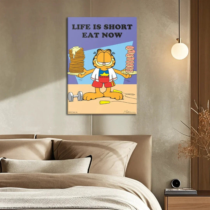 Garfield - Short Life Eat Now - Motivinci